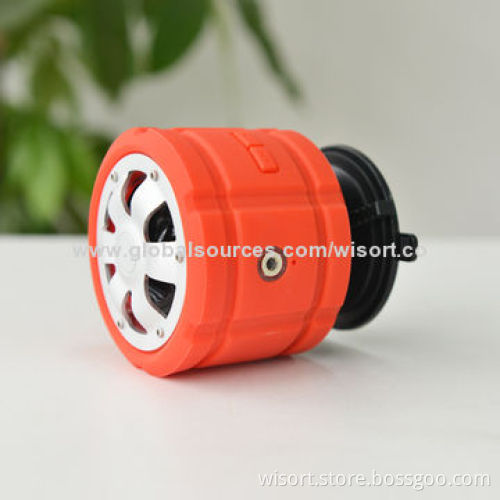 Mini Bluetooth Speaker with Waterproof Soft Housing with Metal Netting